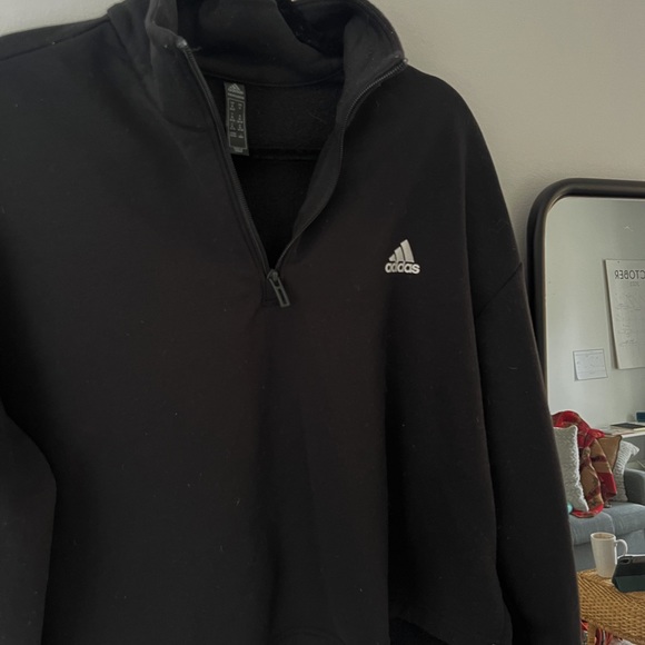 Cropped Adidas Quarter-Zip - Picture 5 of 8
